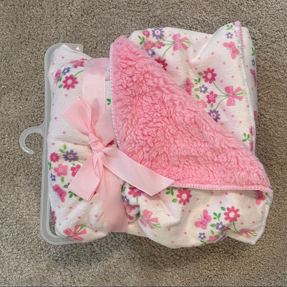 Never used fleece baby blanket